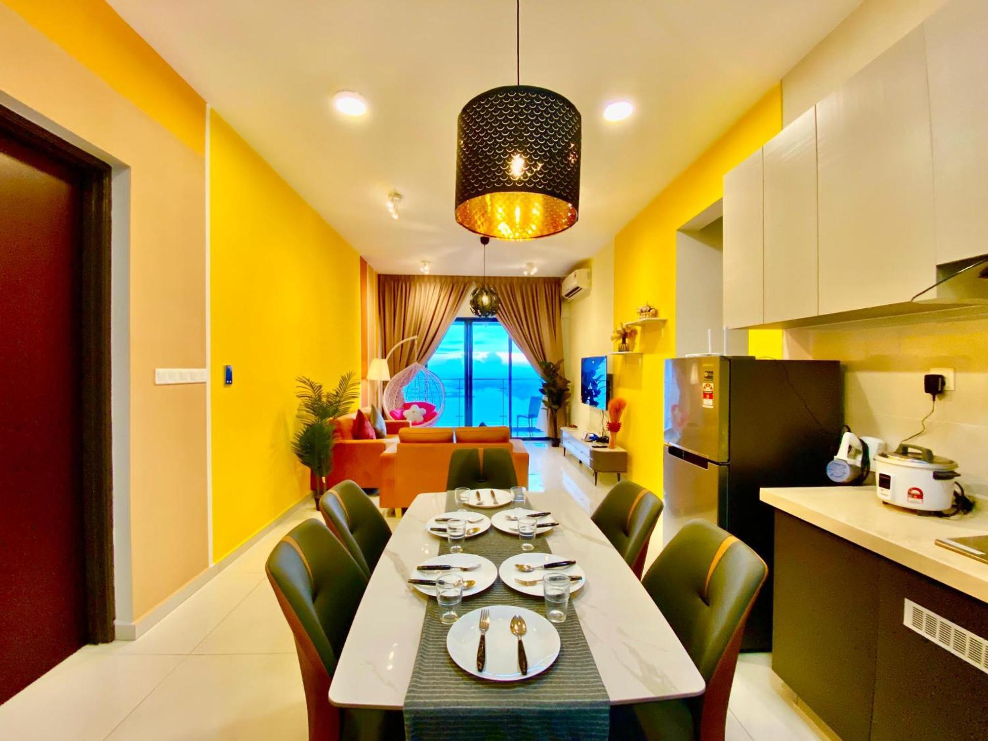 海景套房 3房3厕 可8-12人danga Bay Country Garden Yi Jia名宿 Apartment *