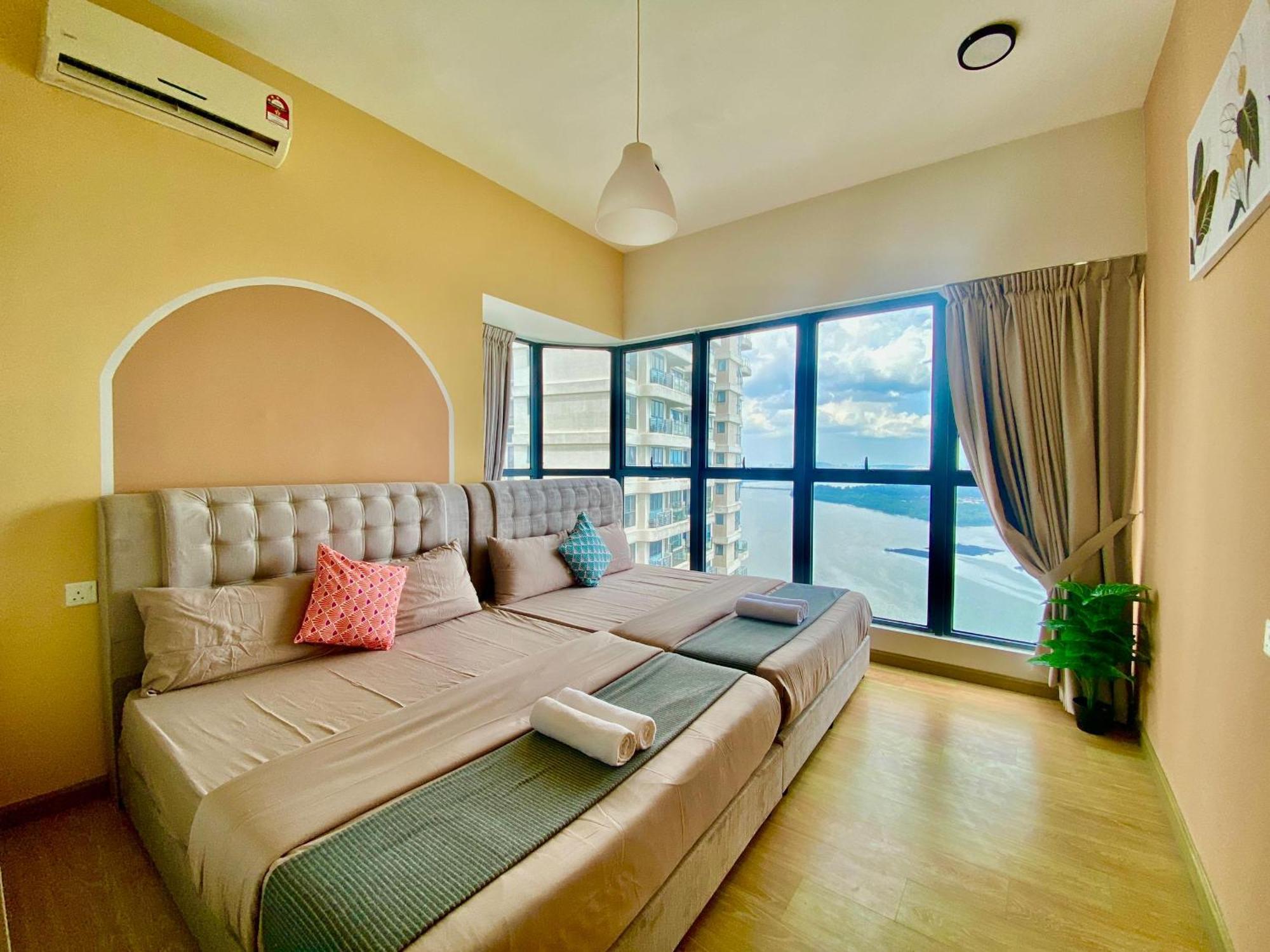 Apartment 海景套房 3房3厕 可8-12人danga Bay Country Garden Yi Jia名宿 *