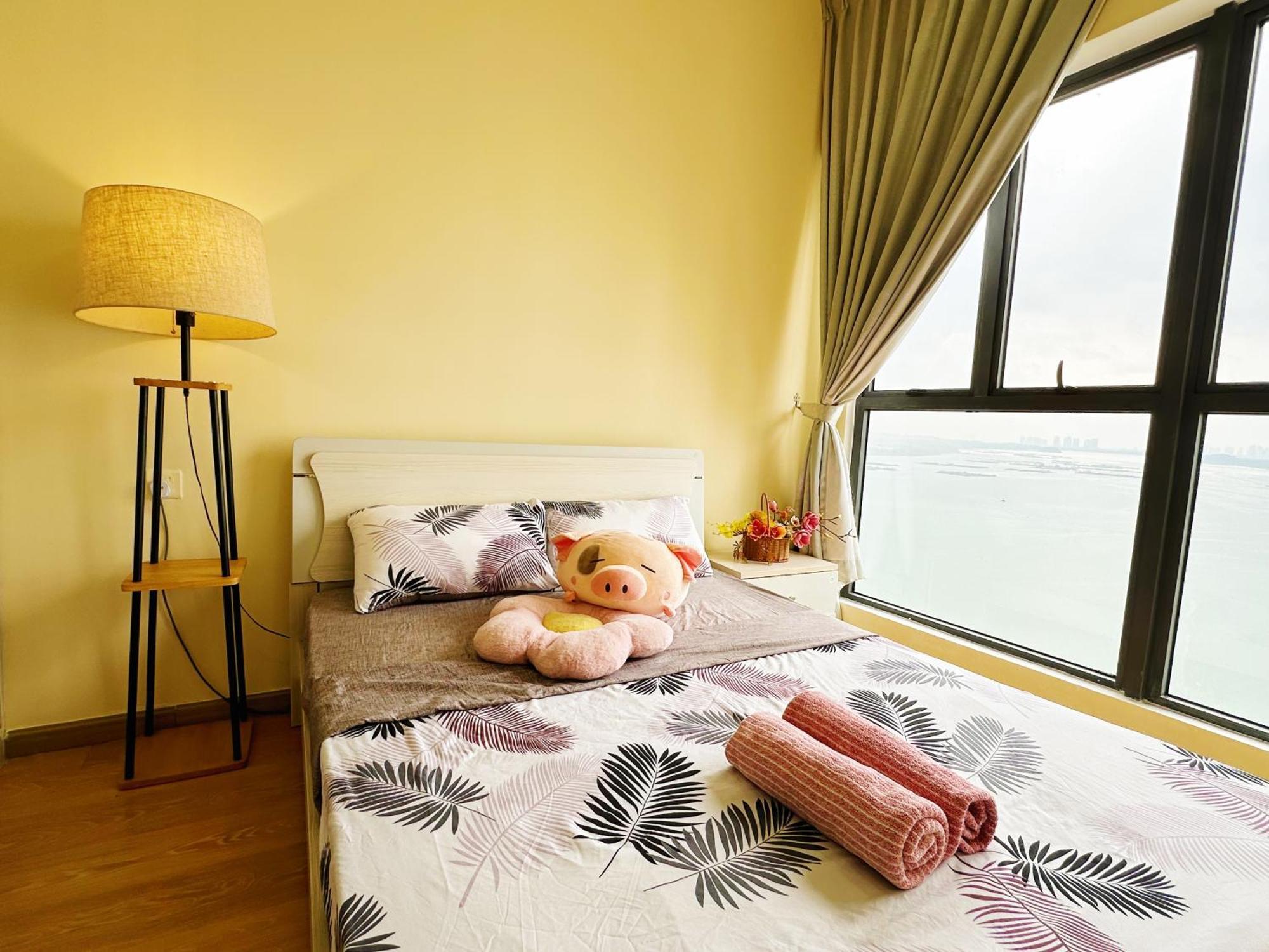Apartment 海景套房 3房3厕 可8-12人danga Bay Country Garden Yi Jia名宿 Johor Bahru