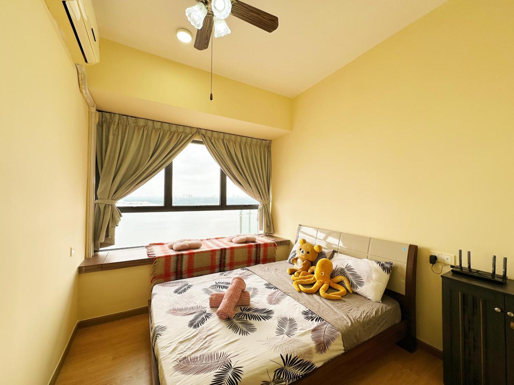 海景套房 3房3厕 可8-12人danga Bay Country Garden Yi Jia名宿 Apartment Johor Bahru