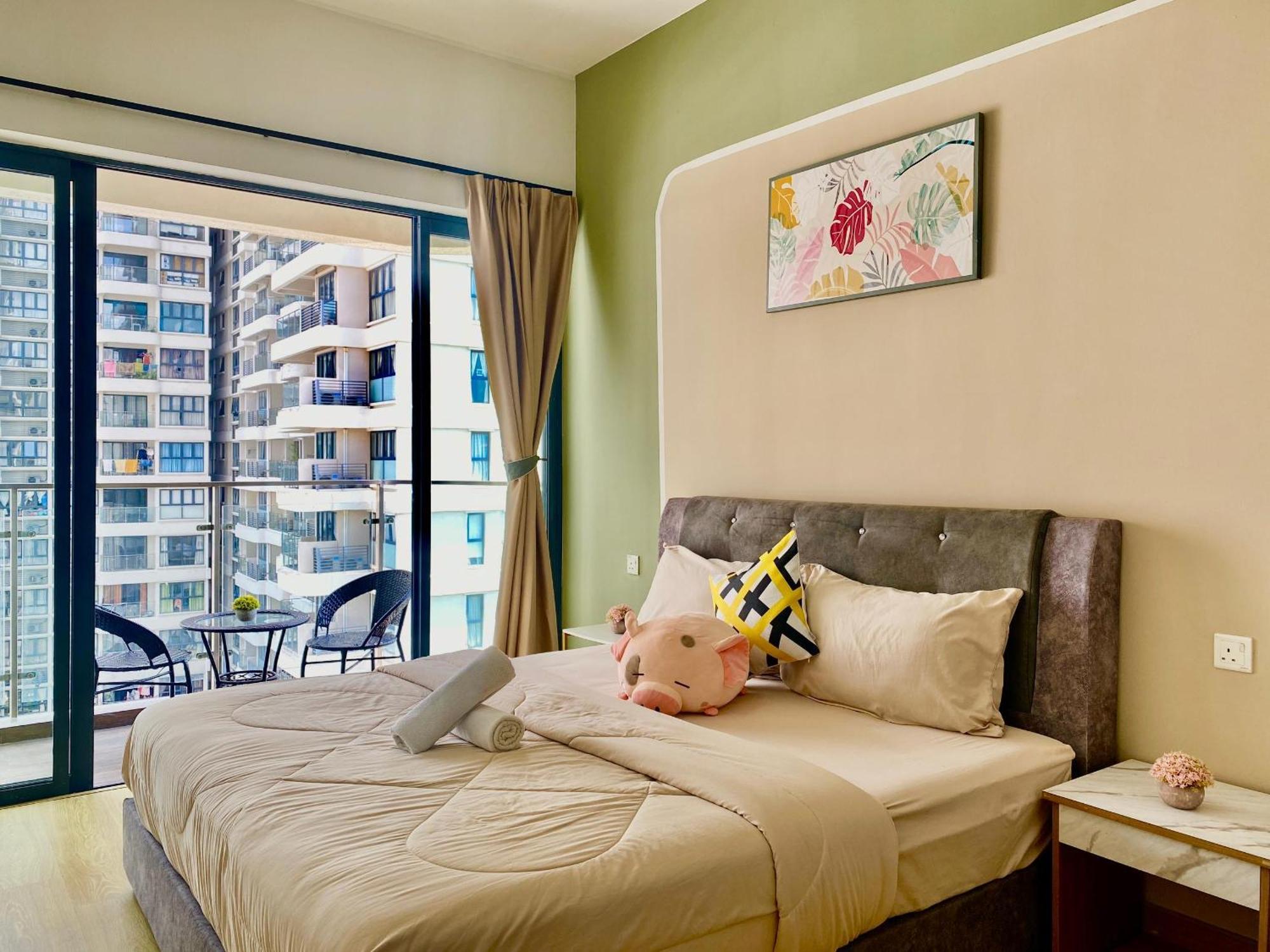 Pangsapuri 海景套房 3房3厕 可8-12人danga Bay Country Garden Yi Jia名宿 Johor Bahru