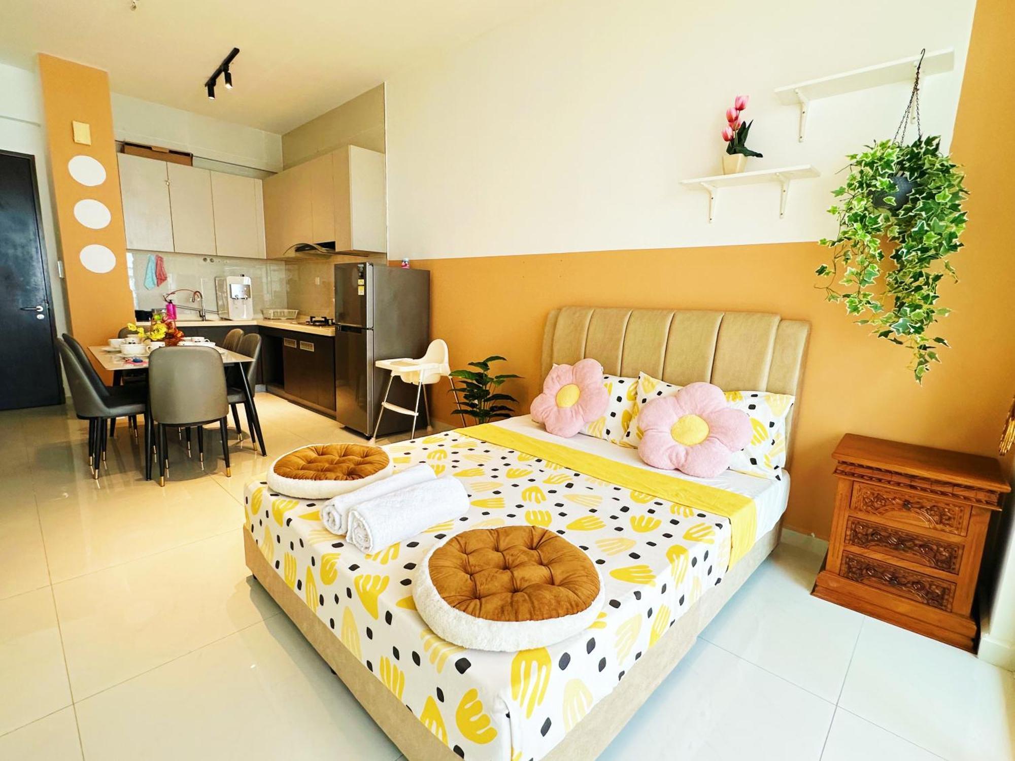 海景套房 3房3厕 可8-12人danga Bay Country Garden Yi Jia名宿 Johor Bahru